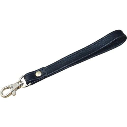 Genuine Leather Bag Handles Leather Shoulder Bags Belt DIY Replacement Handbag Strap Bag Accessories Decoration Gift Black
