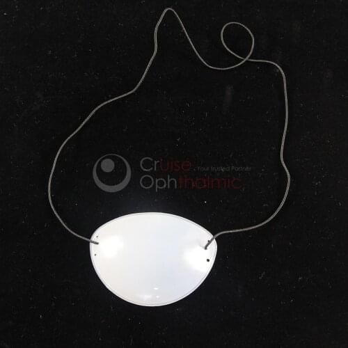 10 pcs/ lot Single Eye Translucent Occluder With Strip | Pirate Type Fuzzy Therapy | After Sugical Treatment