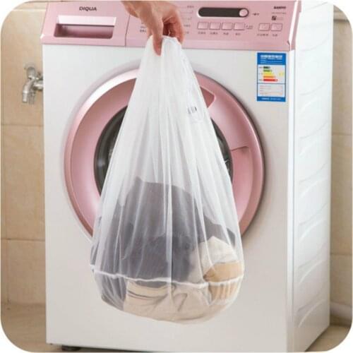 Laundry Wash Bags Thicken Mesh Foldable Delicates Lingerie Bra Socks Underwear Washing Machine Clothes Protection Household Tool