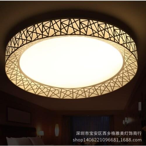 Modern luzes de teto ceiling chandelier ventilador de techo AC85-265V balcony porch restaurant home decoration