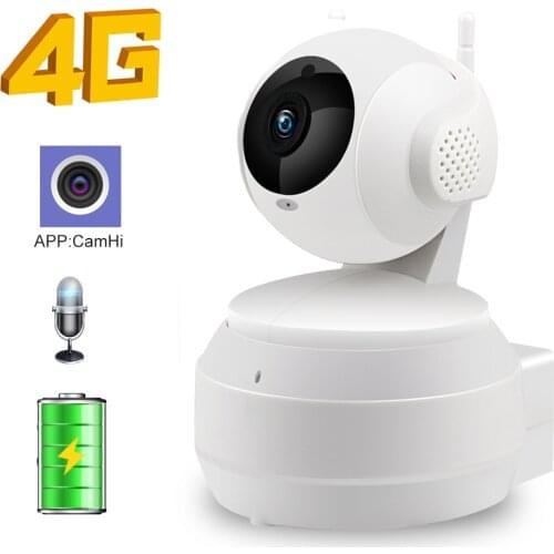 4G Sim Card IP Camera 1080P Smart Security Camera Home Surveillance CCTV Camera Battery Powered IR Night vision Baby Monitor