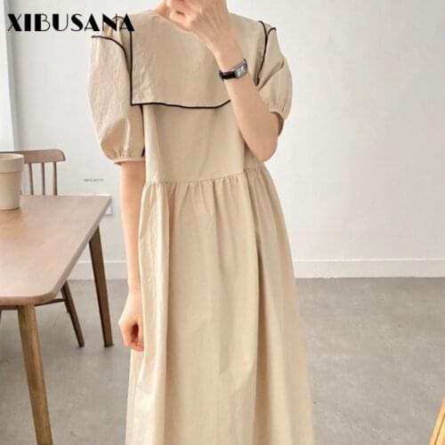 XIBUSANA Long Sleeve Summer Dresses