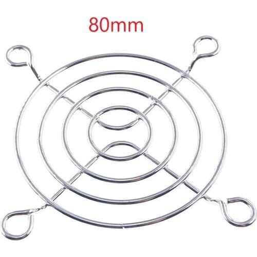 50pcs 80mm Fan Shield grill cover metal guard Axial Fan Safety Shield Cover 80mm x 80mm