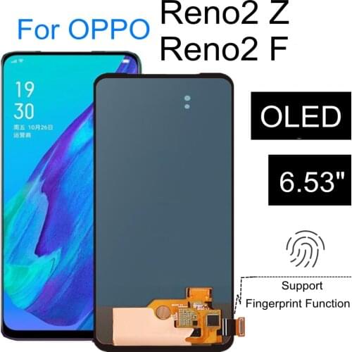 6.53" OLED For OPPO Reno2 Z Reno 2Z 2 Z LCD Display Touch Screen Assembly Replacement For OPPO K3 Reno2 F LCD