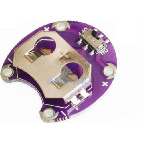 1PCS Arduino LilyPad Coin Cell Battery Holder CR2032 Battery Mount Module