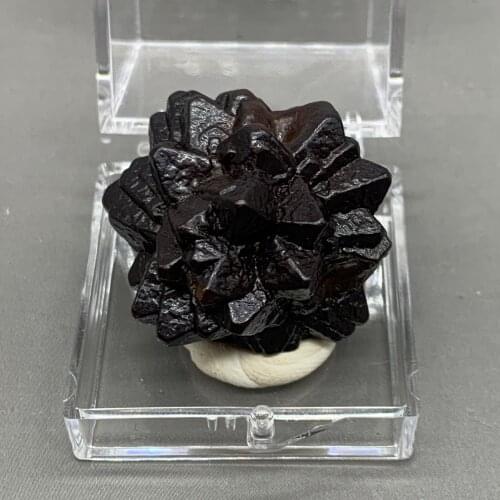 100% Natural rare Egypt Limonite mineral specimen stones and crystals healing crystals quartz gemstones box size 3.4 cm