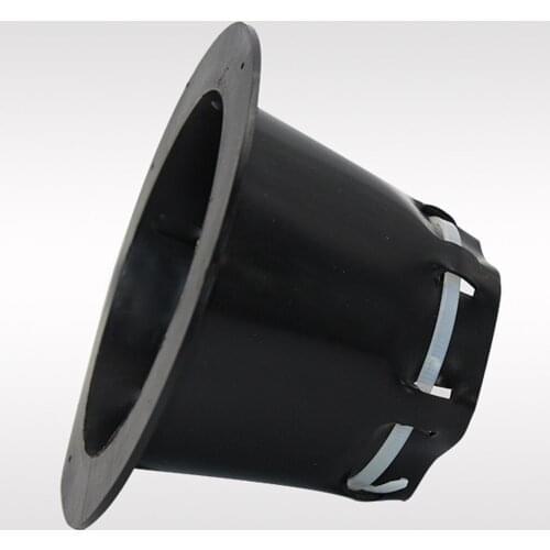 110mm 4.5 inch Marine Boat Rigging Cable Boot Hole Shifter Cable Cover, Black