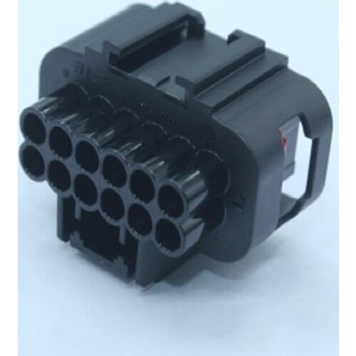 12Pin auto female connectors Tyco connector with terminals 2297907-1