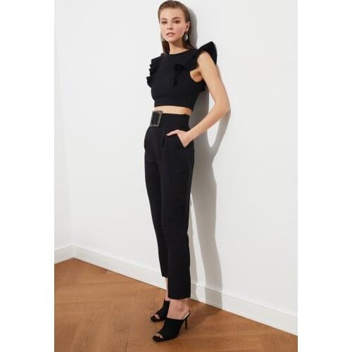 Trendyol Stone Arched Pants TPRAW20PL0168