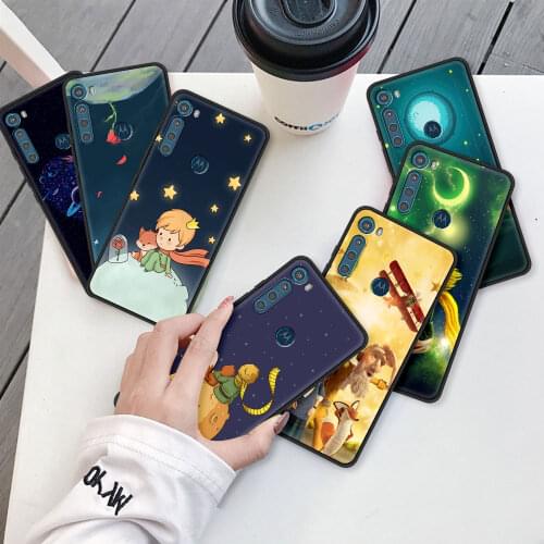 Case for Motorola Moto G9 Play G8 Power Lite One Fusion Plus Hyper G30 G10 Soft G Stylus Phone Coque Fundas The Little Prince