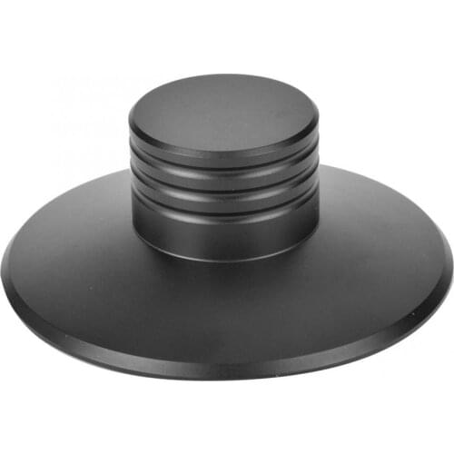 Black LP Turntable Stabilizer Record Player Disc Clamp Vibration Weight Balance Tool