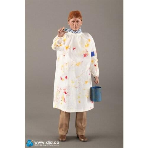 F80105 1/6 Painter Figure Model 12'' Male Soldier Action Doll Full Set Toys for Collection Sale at a low price