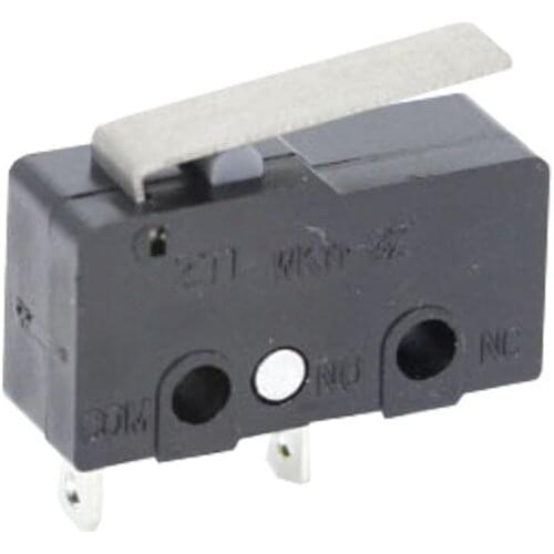 100 PCS/LOT 2pin All New Limit Switch N/O N/C 5A250VAC KW11-3Z Mini Micro Switch Laser Machine Micro Limit Sensor Auto Switch