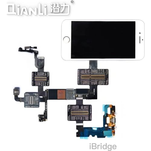Qianli Tool iBridge Test Cable for IP X 8P 8G 7P 7 6SP 6S 6P 6 Motherboard Fault Display Touch Tail Plug Rear Camera Repair