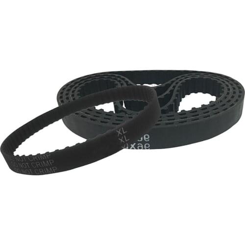 1Pcs 60XL To 98XL Rubber Pulley Timing Belt, Close Loop Synchronous Drive Belts Width 10mm