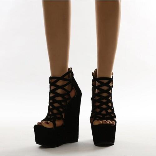 Thick Bottom Shoes 2021 Summer Shoes Woman Platform Sandals Women demonias shoes Casual Open Toe Gladiator Wedges Women Shoes