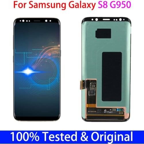 Original S8 LCD Replacement for SAMSUNG Galaxy S8 LCD S8 G950 G950F Display lcd Touch Screen Digitizer assembly