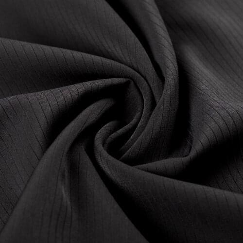 Uniform Suit Dress Fabric Stretchy Jacquard Stripe Style DIY Sewing Craft Trousers Material