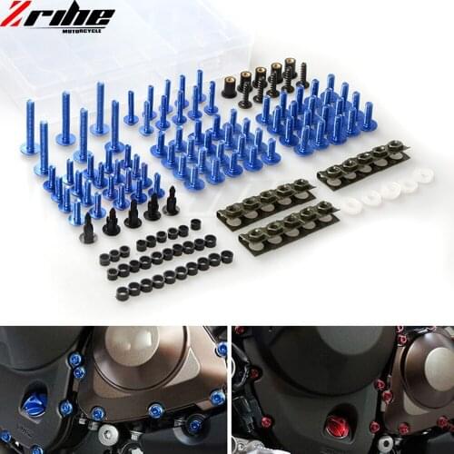 Universal Motorbike accessories Motorcycle Screws Vehi Bolts For cb1000r honda crf 450 yamaha yzf r125 200 motorcycle