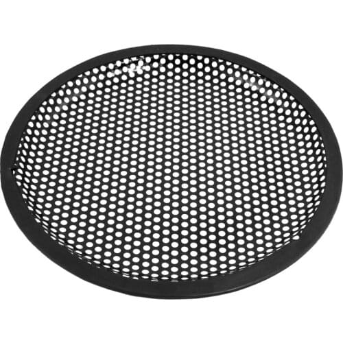 UXCELL Universal 8 Inch Subwoofer Speaker Black Metal Waffle Cover Guard Grill