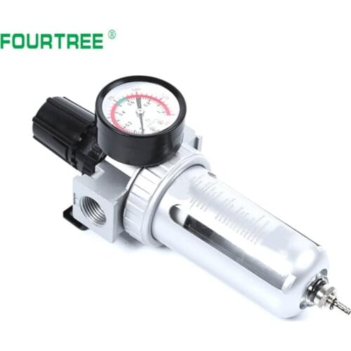 Air Regulator Filter SFR-200 1/4 SFR-300 3/8 SFR-400 1/2 Air Compressor Moisture Water Oil Lubricator Trap Pneumatic Parts