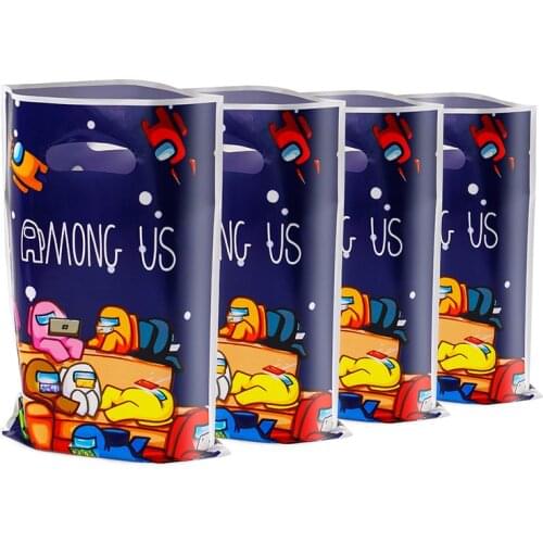 20PCS Space Game theme Gift Bag Kids Birthday Party Favors Supplies Baby Shower Candy Bags Decorations Cute Packaging Bags