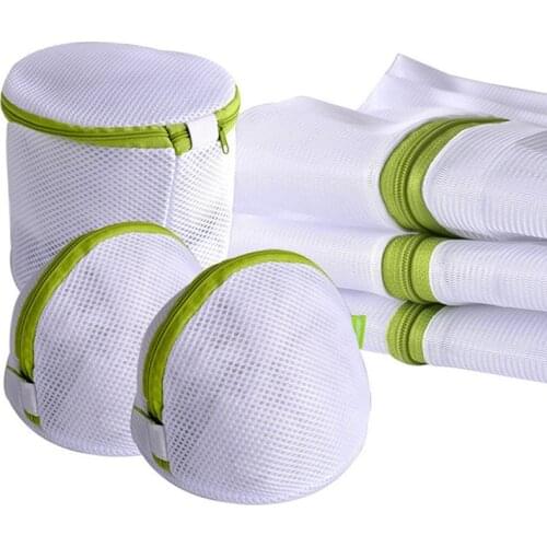 6Pcs/set Laundry Bags For Washing Machines Mesh Bra Underwear Bag For Clothes Laundry Saver Bra Washing Lingerie Protection Net