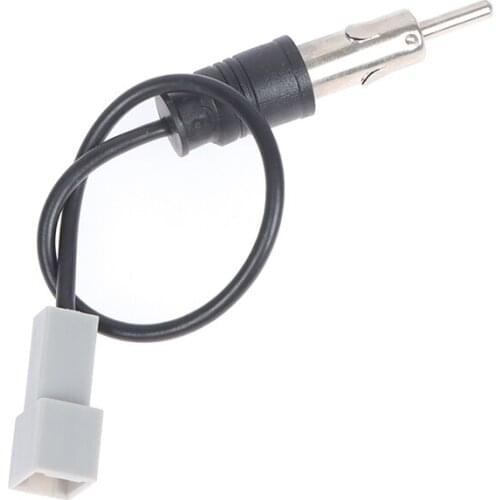 Car Antenna Adapter Female Connector FM Radio CD Wire Cable For Borrego Carens