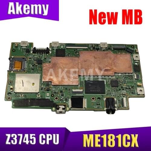 Akemy ME181CX MAIN BD._1G/Z3745 R1.5 (16G) MainBoard For ASUS ME181CX ME181C Tablets Motherboard Logic Board 60-N3CMB1A00-A01