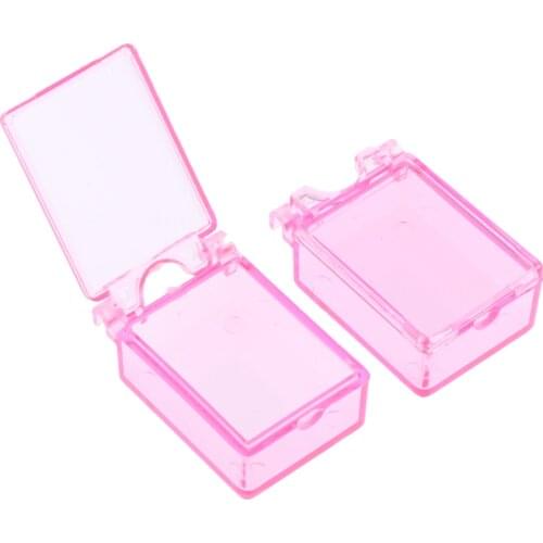 Nail Art Tips Accessories Organization Storage Case Decoration Container 20 Separate Space