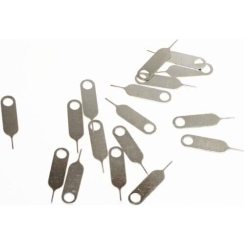 100pcs/lot good quality sim ejector for huawei honor 7 mate 7 mate 20 mobile phone sim card ejector extractor opening tool pin