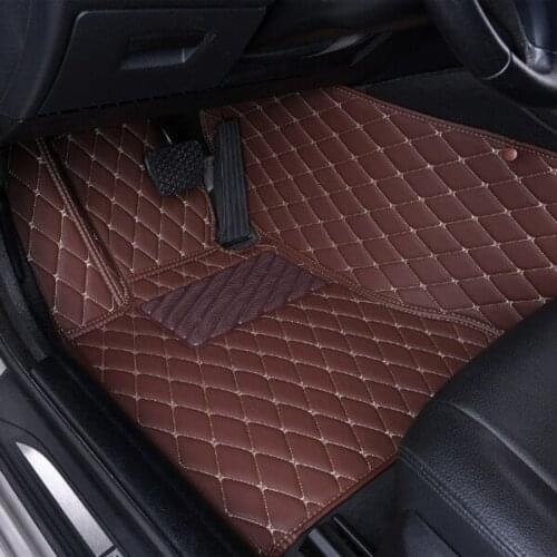 Custom 2 seat car floor mat for bmw audi vw toyota honda car mats