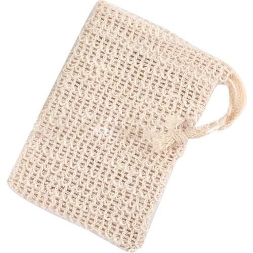 9*14cm Making Bubbles Soap Saver Sack Soap Storage Drawstring Bag Pouch Home Bath Supplies LX6785