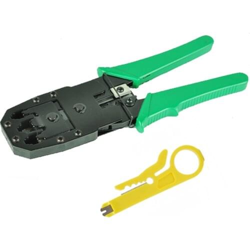 RJ45 Crimper Stripper Network Cable Cutting Tool Plier Kits utp Tester RJ11 RJ12 Cat5 Cat5e Connector 8P6P4P