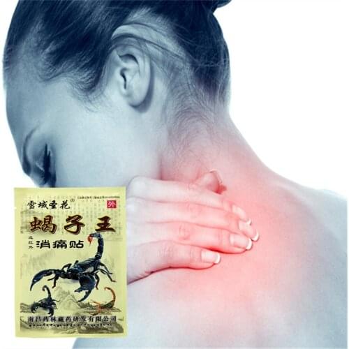 New Emperor scorpion Venom Pain Relief Orthopedic Plasters Pain relief plaster medical Joints Cervical spondylosis pain relief p