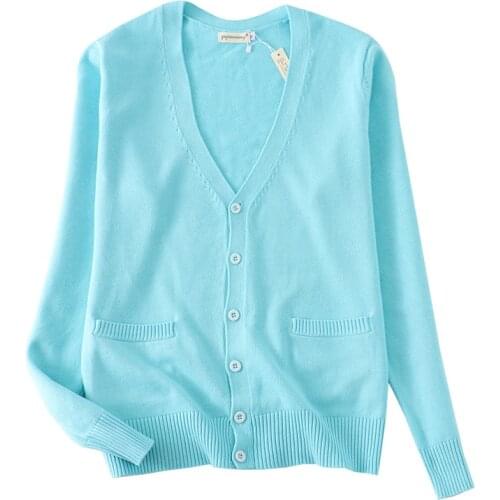 School JK Uniform Sweater Coat Anime Cosplay Costumes Cardigan Outerwear Sweater XXS - XXL Long - Sleeved Knitting Coat For Girl