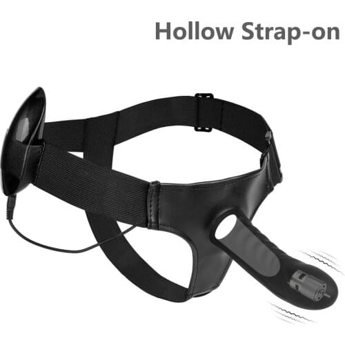 Strapon Harness Strap on Multi Speed Dildo Vibrators Pleasure Sex Toy for Lesbian Pants Strapless Silicone Penis Harness