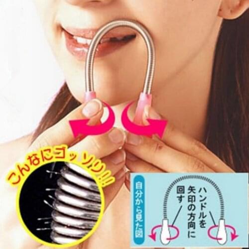 Ladies Epilator Epistick Face Facial Hair Remover Spring Threading Tool Removal Epicare DIY Beauty Nice Tool Epilator Hot Sale