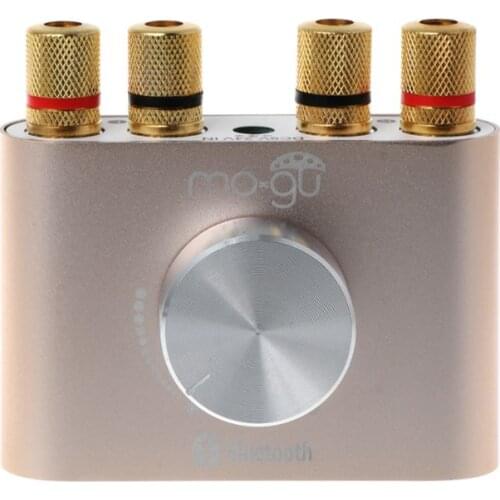 1Set 50W+50W Black Bluetooth 4.0 Mini Digital Home Audio Power Amplifier Stereo HiFi Amp Without Power Adapter T21A