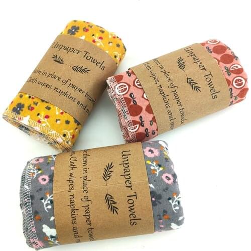 10 pcs Paperless paper towels paperless kitchen kitchen Decor Eco- friendly Living Reusable cloth towels Zero paperless towels