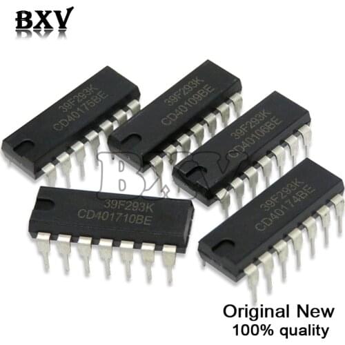 10pcs/lot CD40106BE CD40106 40106BE 40106 DIP14 In Stock