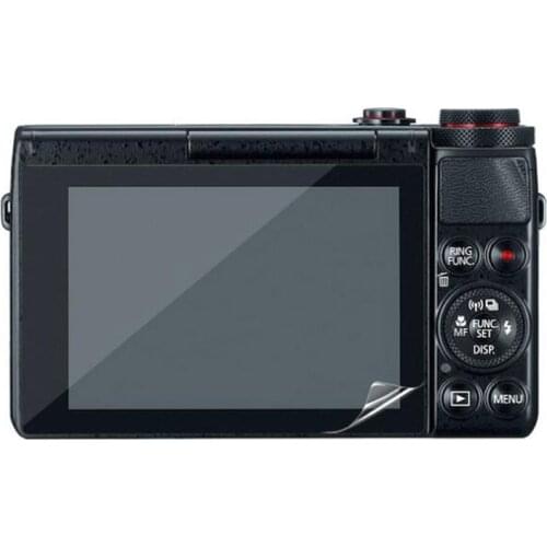 3x Clear Soft Screen Protector Film for Canon G9X G9XII G7X G7XII Mark 2 II MK2 Mark2 G5X/G9 G7 G5 X/G1XIII G1X III M6 M100 M50