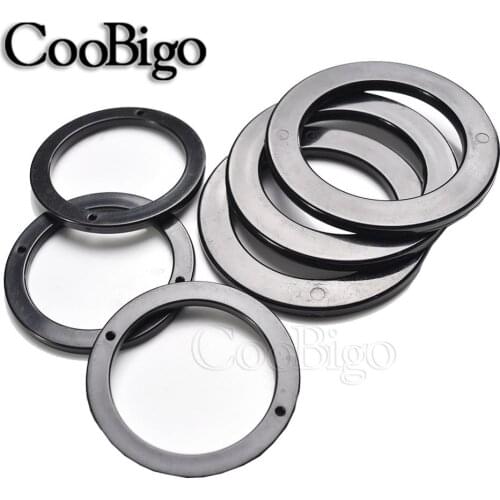 50pcs Plastic O Ring Buckle Dress Bag Belt Webbing Garment Strap DIY Craft Accessories