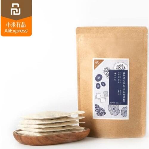 7 pcs/bags xiaomi mijia foot bath bag soothe the nerves help sleep to get tired and promote the circulation foot bath bag smart