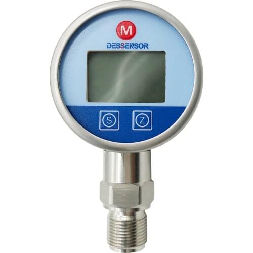Digital Manometer 4-20mA Fuel pressure Gauge LCD Anti-Interference Water Oil Pure Liquid Air Pressure Gauge