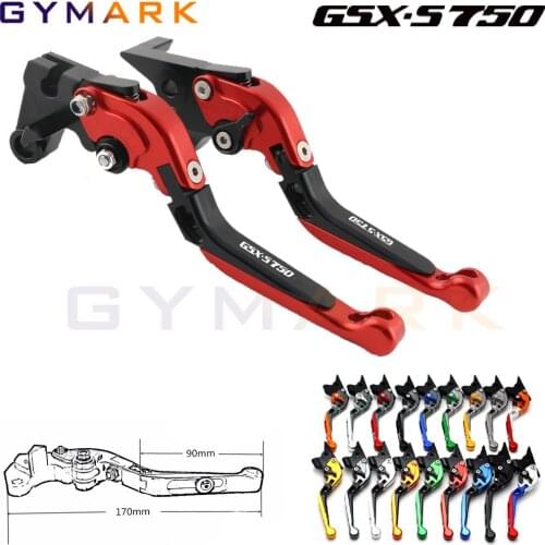 CNC Motorcycle Accessories, Brake Clutch Levers For SUZUKI GSR750 GSX-S750 GSR / GSX-S / GSXS 750 2011-2018 2017 2016 2015 2014
