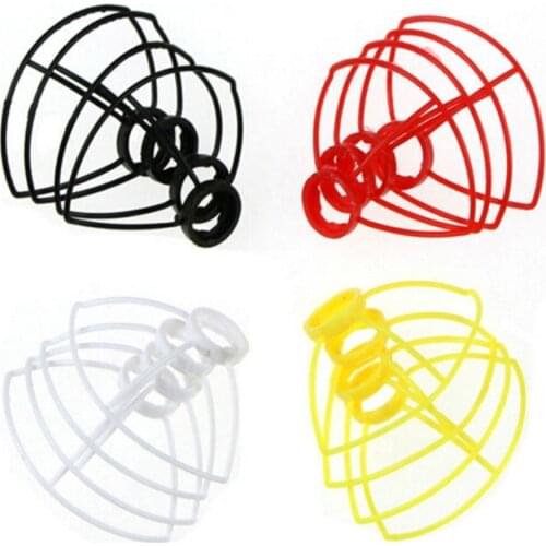 EBOYU(TM) 16pcs* Cheerson CX-10 CX-10A CX-10C CX-10W Propeller Prop Blade Guard Cover Protection Protector - Upgraded 4 Colors