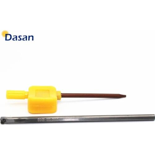 C04H-SCLCR03 C05H-SCLCR03 Carbide Turning Tool Holder Diameter 4mm Long 100mm Boring Bar for Tungsten Insert CCGT030102L-F TN60