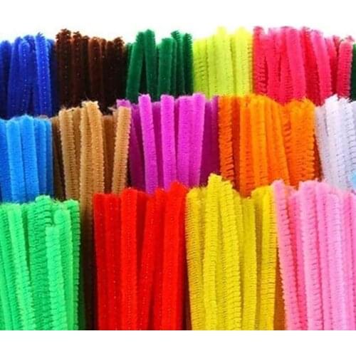 FBIL-1,000 Multi-Color Pipe Cleaners, Multi-Color Chenille Rods For DIY Art and Handicraft Projects and Decoration