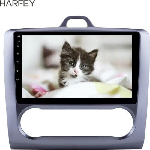 Harfey Android 8.1 9" HD Touchscrren for 2004 2005-2011 Ford Focus Exi AT Radio with GPS Navi WIFI Bluetooth multimedia player